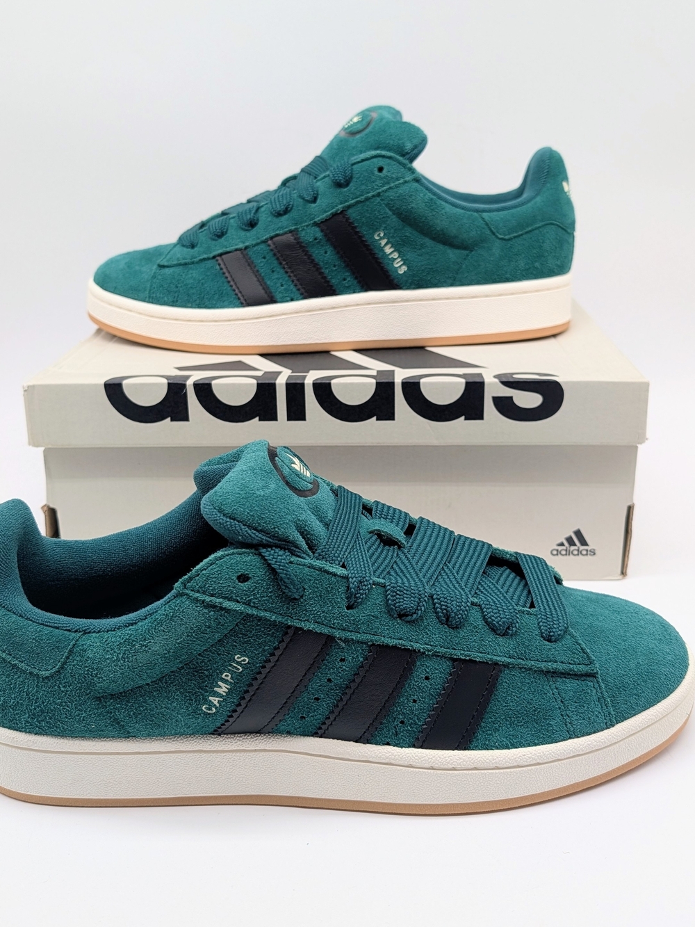 Addidas Campus Suede Men's Sneakers in Teal Size 11.5.